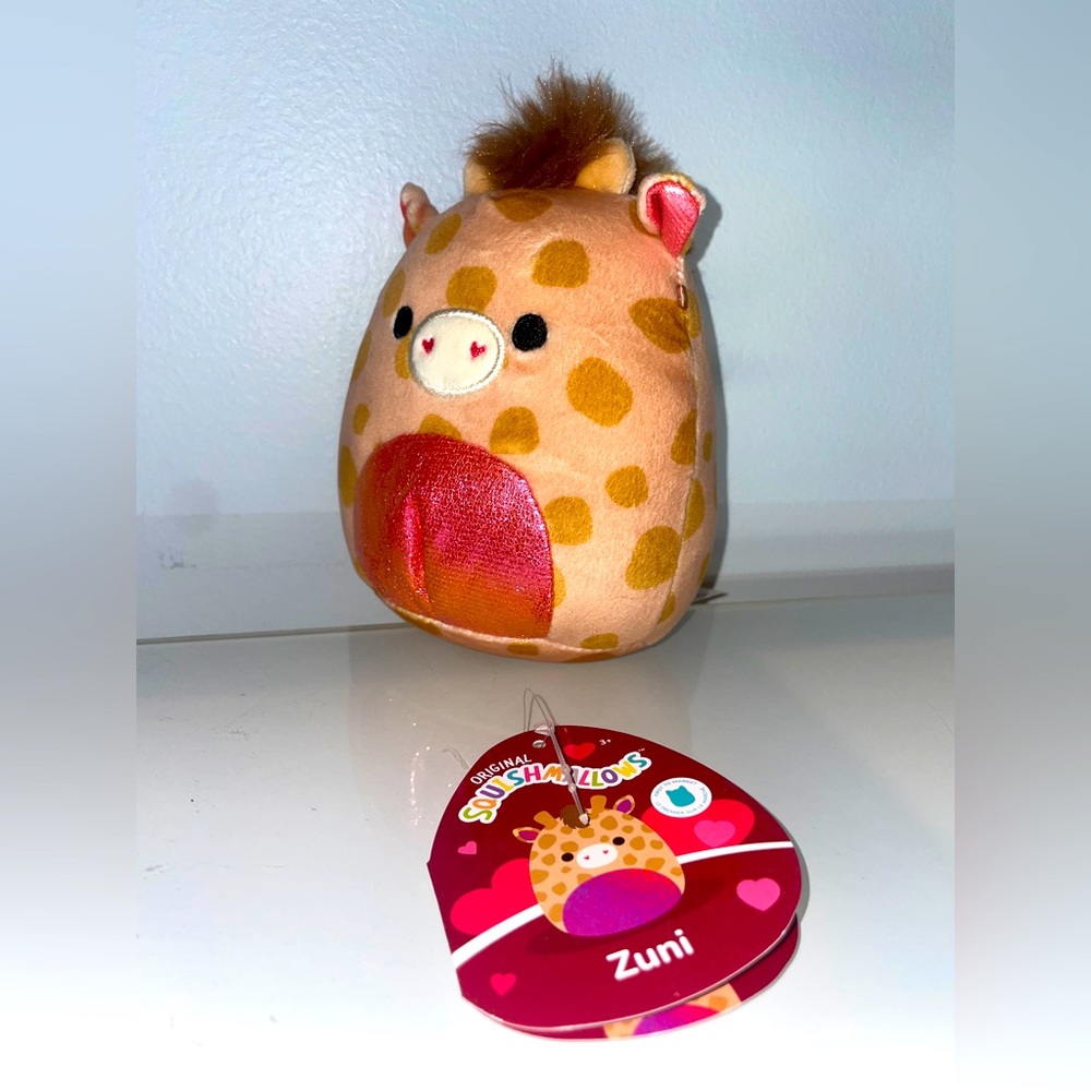 Zuni the First to Market Giraffe Squishmallow Brand New Kellytoys Brand 5”